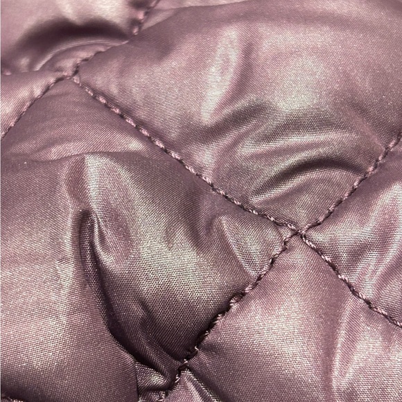 Juicy Couture Vintage Large Purple Quilted Bag with Removable Strap 17”x12” - Picture 12 of 16